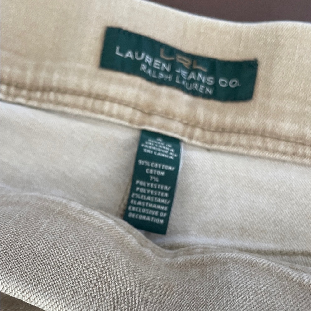 Polo by Ralph Lauren Women's Skinny Jeans - Cream